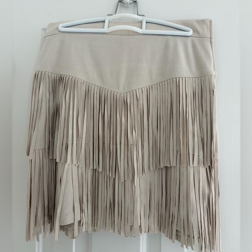 Suede Fridge Skirt